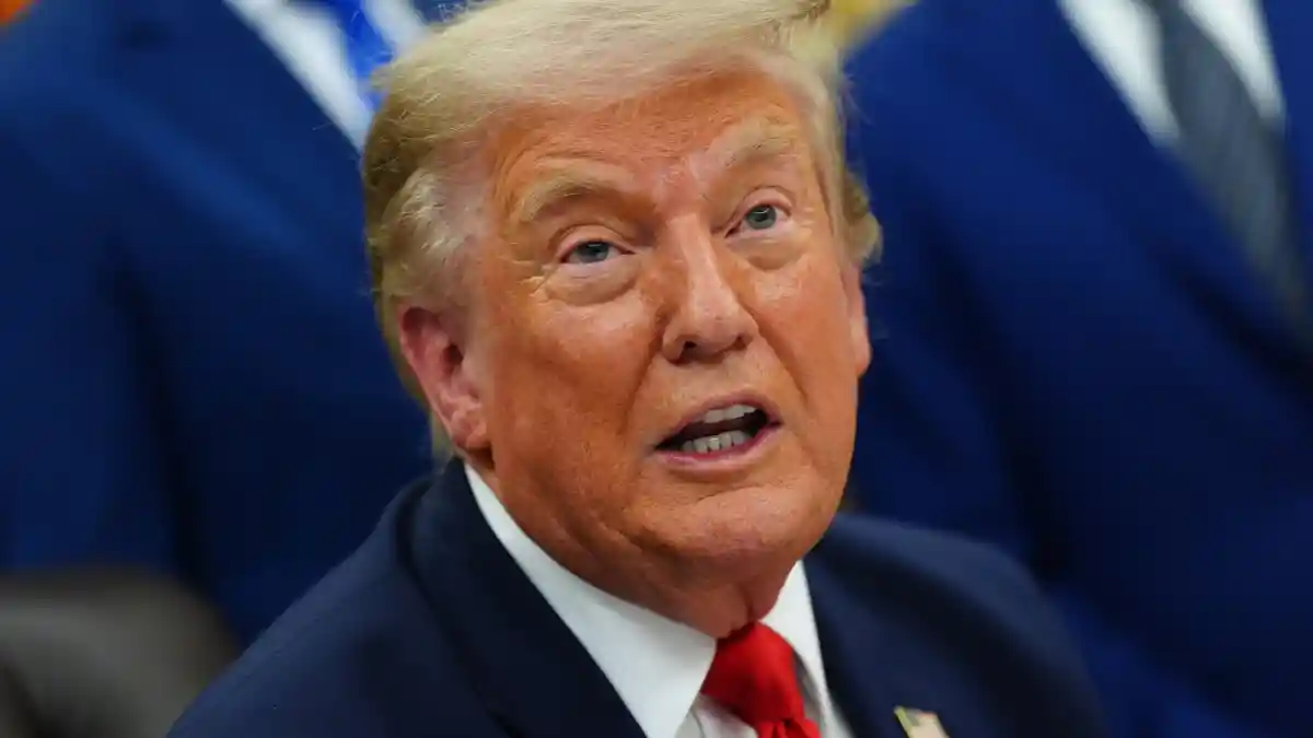 Trump'tan balistik füze açıklaması: 8 bin 600 mil hızla gelen füzeleri Patriot düşürdü