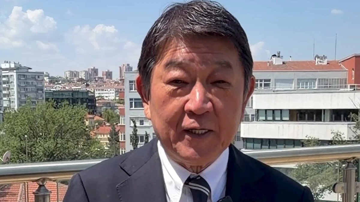 NATO Zirvesi için Türkiye’deydi: Japon Bakan Motegi’den Türk kahvesi övgüsü