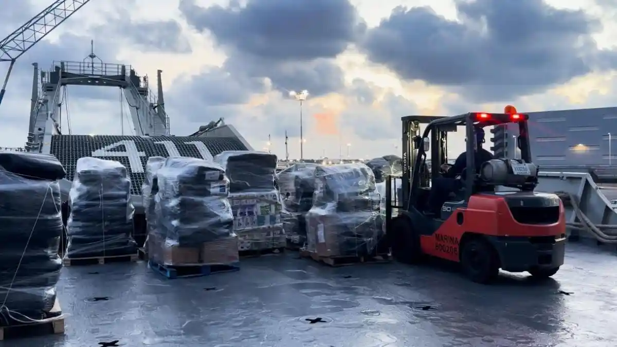 Meksika'dan Venezuela'ya insani yardım: 718 ton malzeme yola çıktı