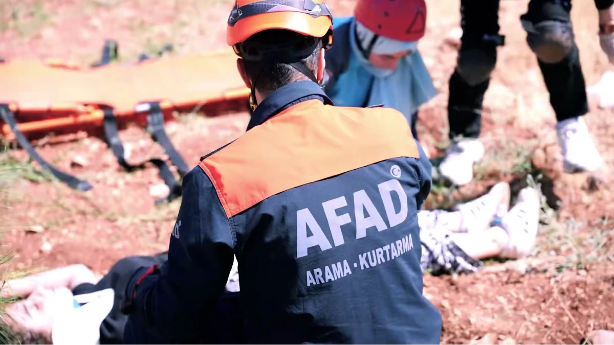 AFAD'dan Adıyaman'da geniş kapsamlı orman yangını tatbikatı