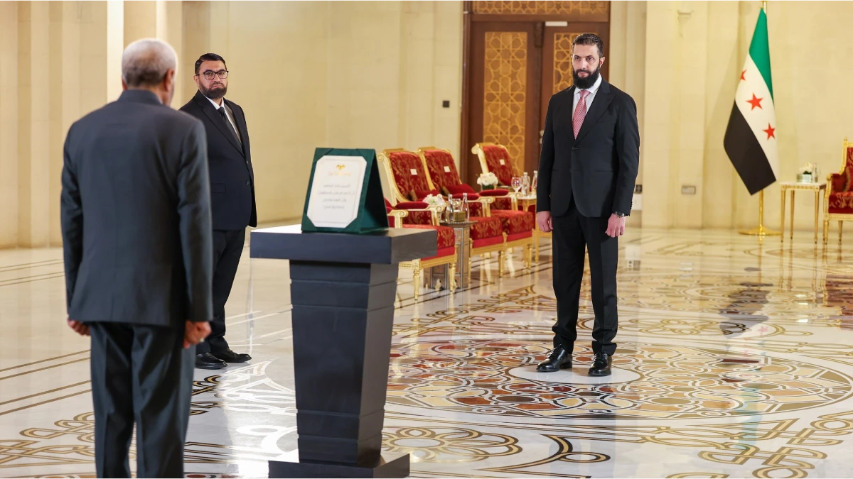 Suriye’de Anayasa Mahkemesi göreve başladı: Issam al-Khalif ve üyeler yemin etti