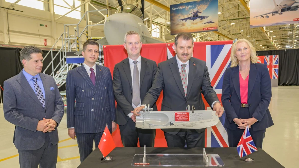 Bakan Yardımcısı Ayhan’dan İngiltere’ye savunma sanayi ziyareti: Eurofighter ve C-130J masada