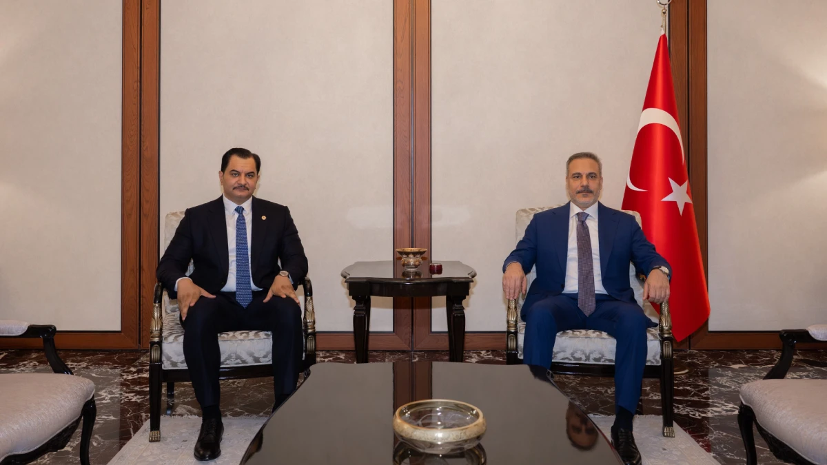 Dışişleri Bakanı Hakan Fidan Ankara'da Saddam Hafter ile görüştü