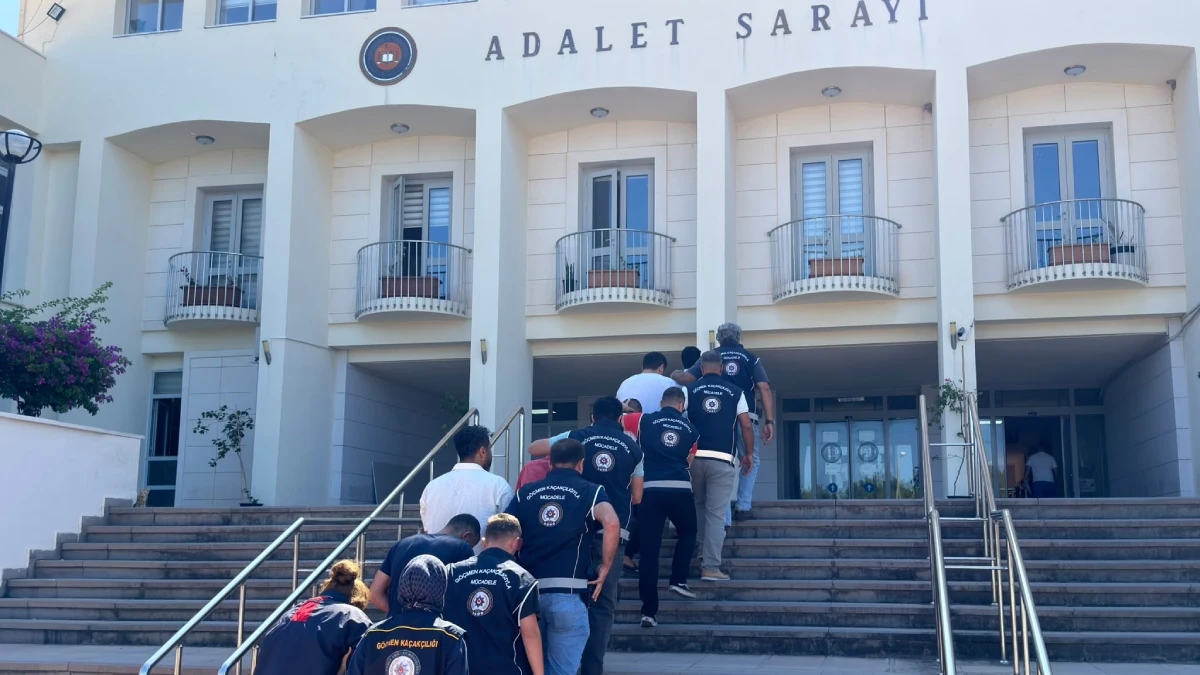 Bodrum'da göçmen kaçakçılığı operasyonu: 7 şüpheli tutuklandı