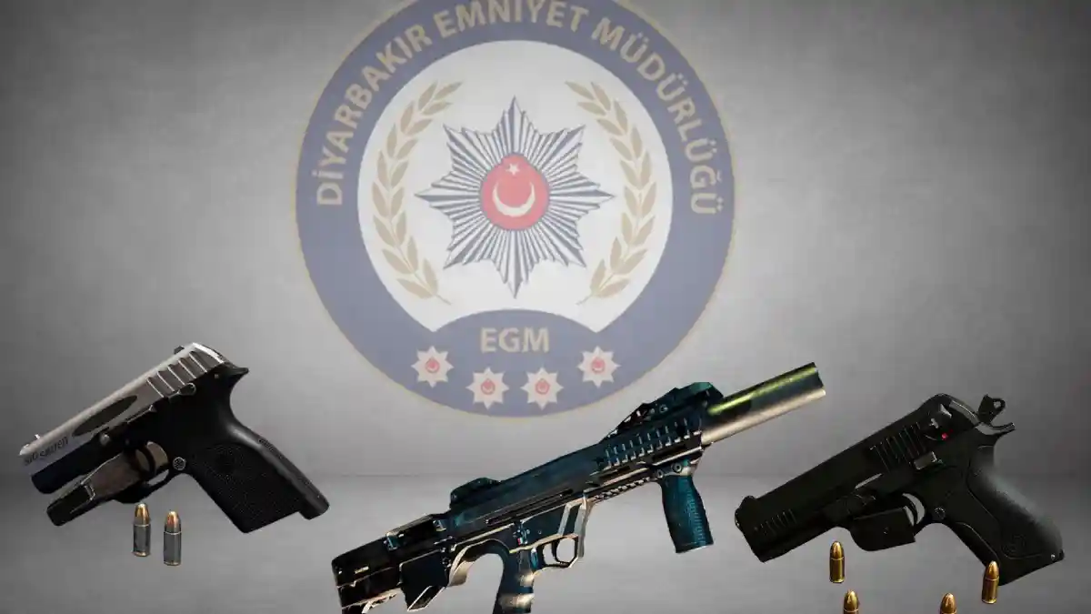 Diyarbakır'da Yunus timlerinden ruhsatsız silah operasyonu