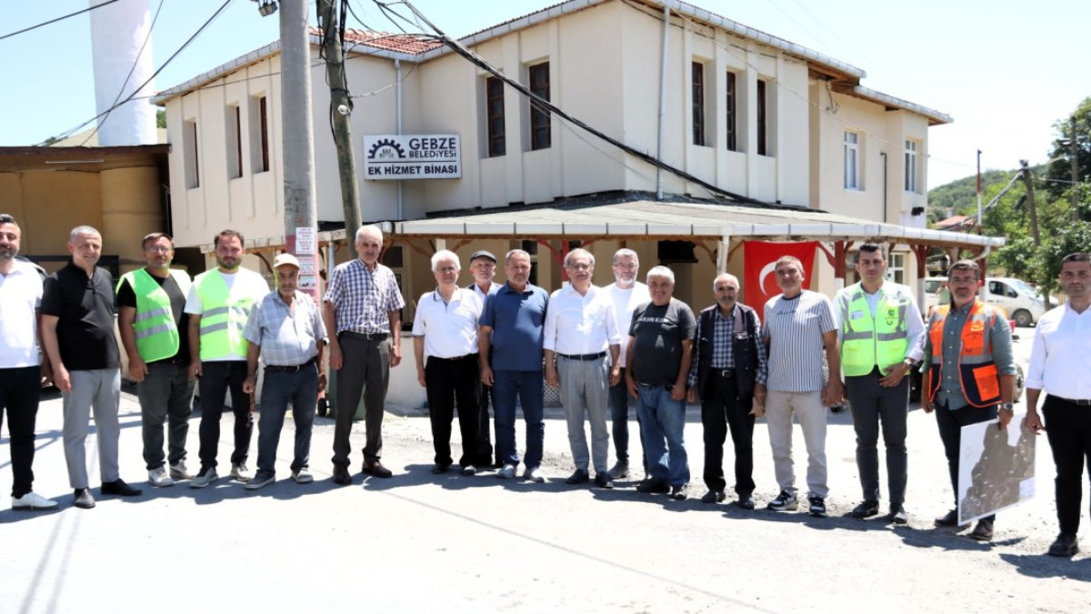 Kocaeli Büyükşehir Genel Sekreteri Baraçlı Gebze'deki dev projeleri yerinde inceledi