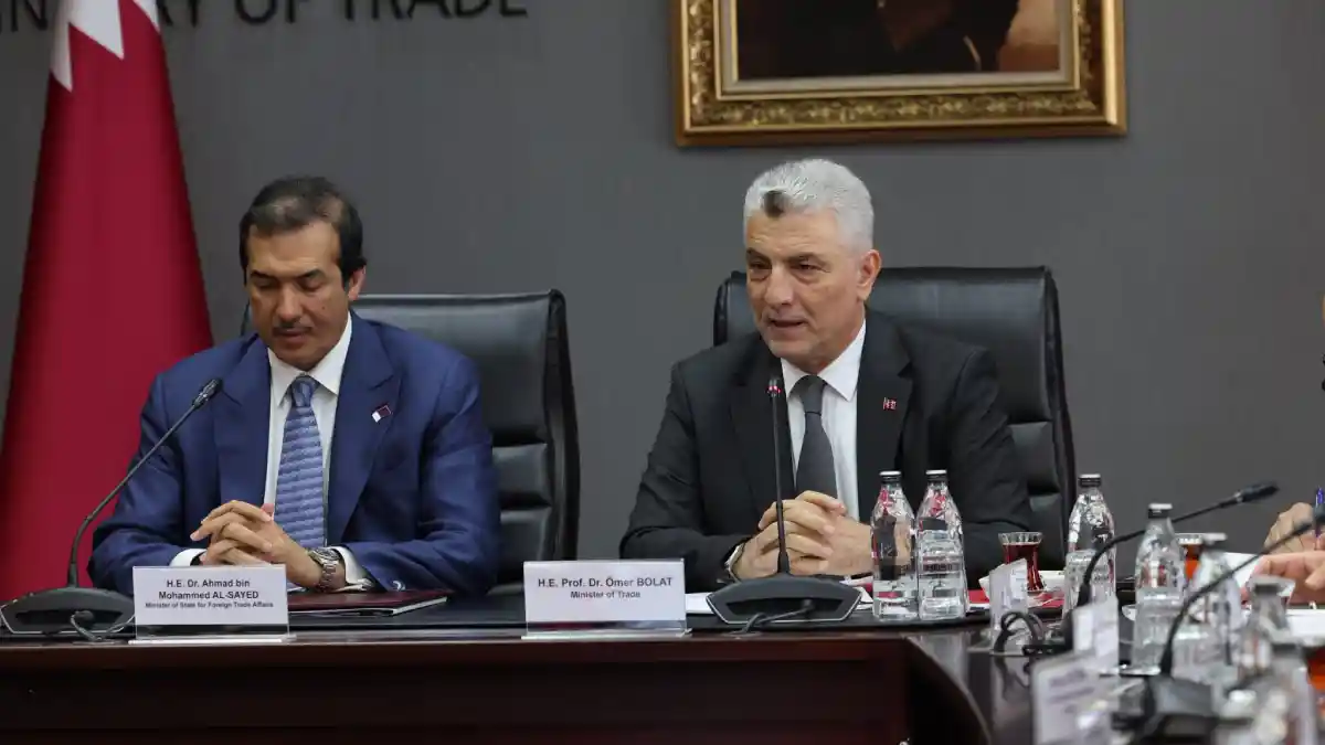 Türkiye-Katar hedefi büyüttü: Karşılıklı ticarette yeni hedef 5 milyar dolar