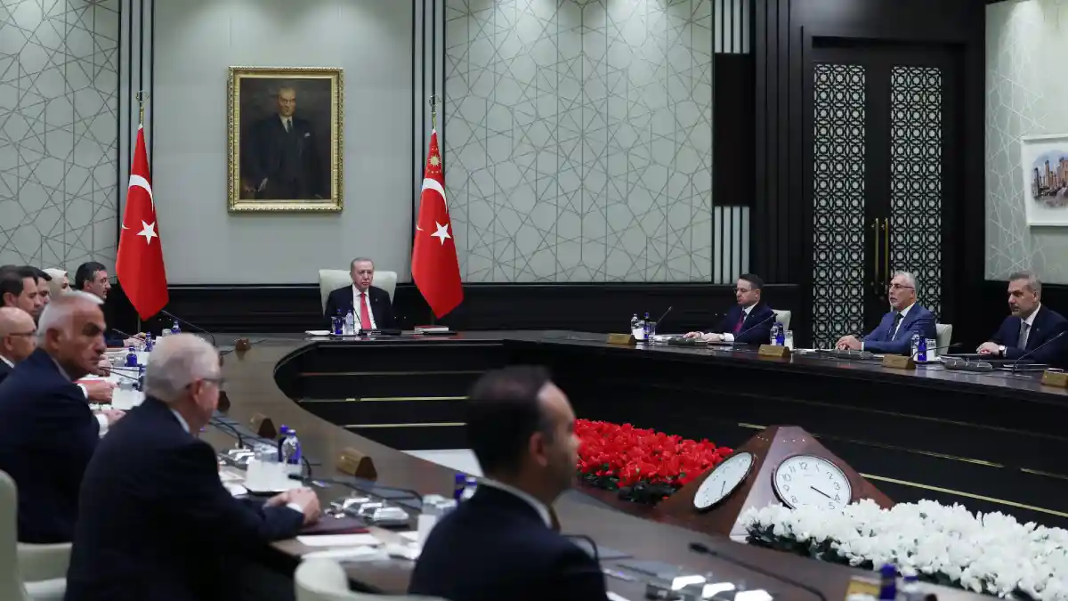 Kabine, Cumhurbaşkanı Erdoğan başkanlığında toplandı