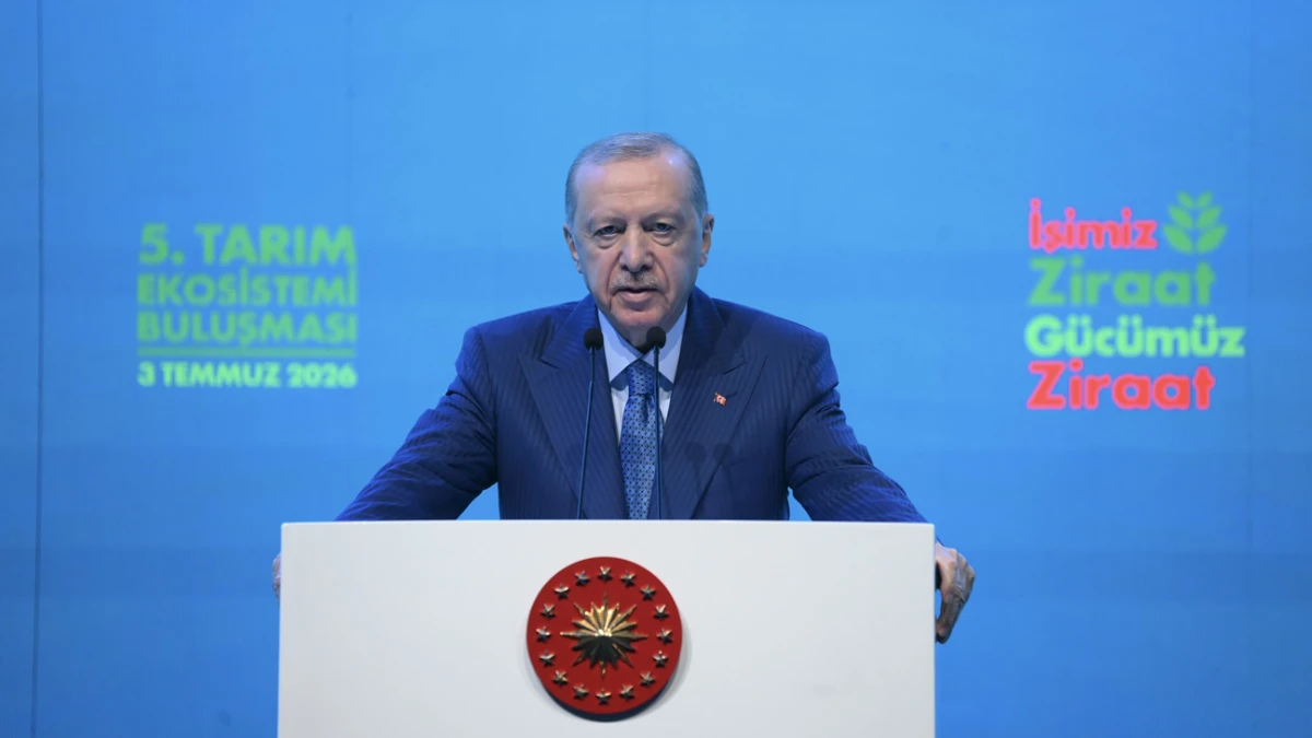 Cumhurbaşkanı Erdoğan: 61 organize tarım bölgesi ile tarımda atağa geçeceğiz