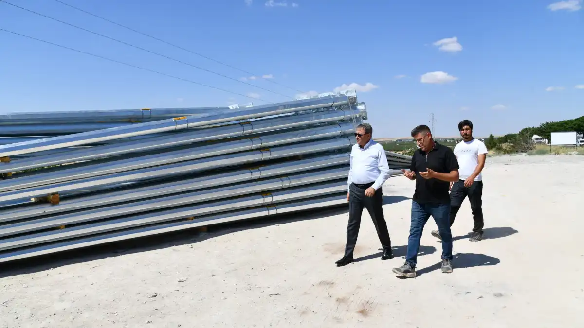Şanlıurfa GAP Havalimanı yolunda 18 kilometrelik aydınlatma projesi başladı