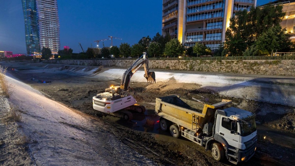 Manda Çayı'nda kapsamlı dip temizliği başladı