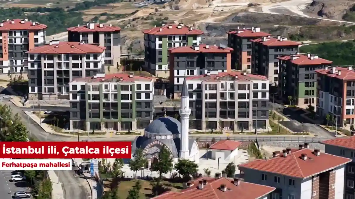 TOKİ’den İstanbul’a 648 yeni konut: Çatalca’da sosyal konut projesi tamamlandı