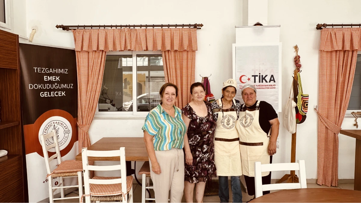 TİKA’dan KKTC’ye kadın eli: Girne Emekçi Kadınlar Kooperatifi’ne ekipman desteği