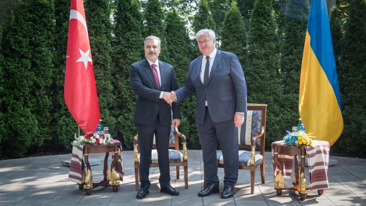 Ukrayna Dışişleri Bakanı Sybiha: "Türkiye, Karadeniz'deki en güçlü güçtür"