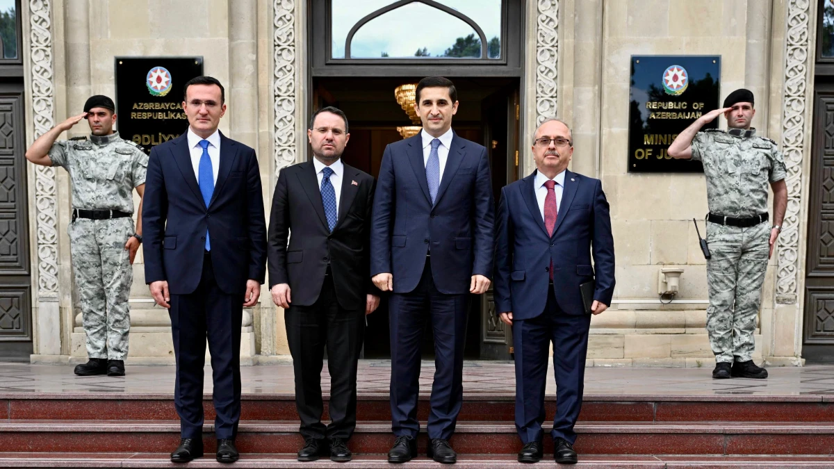 Bakan Gürlek Azerbaycan’da: "Suçluların iadesi mekanizması güçlendirilecek"