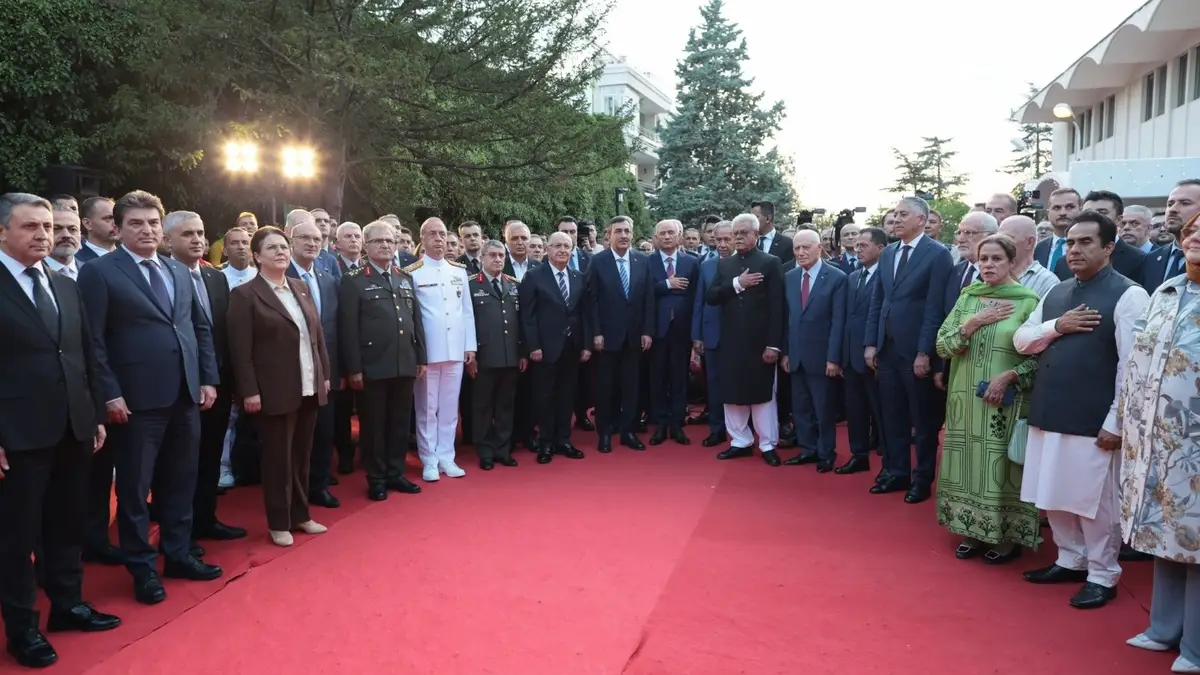 Ankara'da Pakistan Bağımsızlık Günü resepsiyonu: TSK komuta kademesi de katıldı