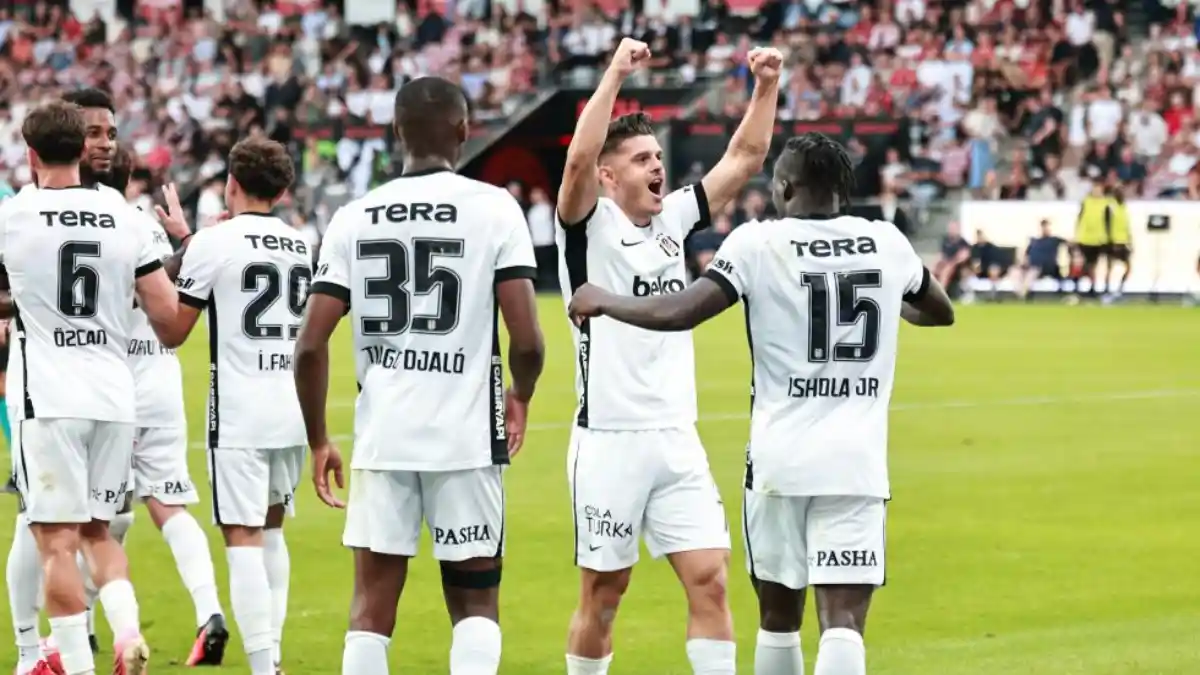 Beşiktaş, Midtjylland'ı 2-0'la geçti: UEFA Avrupa Ligi'nde 3. ön eleme turuna yükseldi