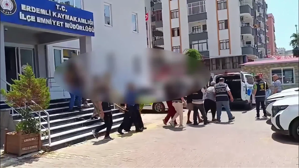 Mersin'de peş peşe hırsızlık operasyonları: 6 şüpheli tutuklandı