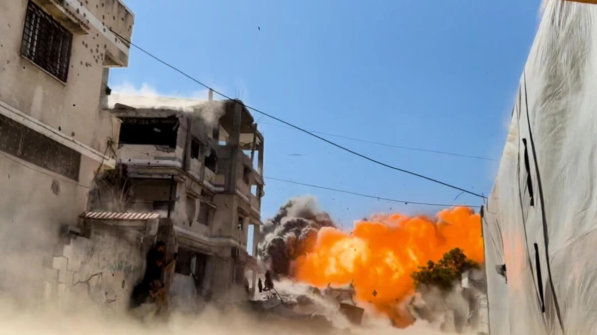 Gazze’ye hava saldırısı: IDF, Hamas’ın silah ürettiğini öne sürdüğü yeri vurdu