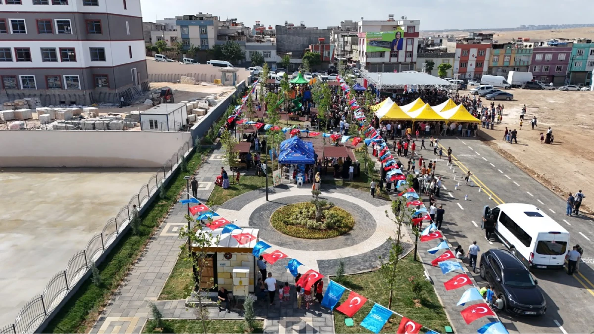Gaziantep'te Hayad Projesi kapsamında Fırat Parkı hizmete açıldı
