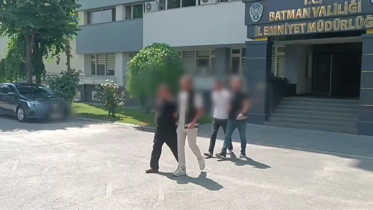 Batman'da zehir tacirlerine darbe: 3 ayrı operasyonda 6 tutuklama