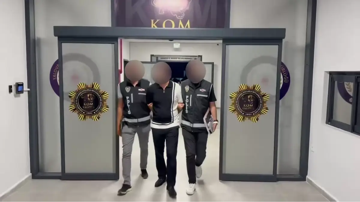 Yalova'da KOM ekiplerinden operasyon: Müebbet hapis cezası bulunan firari tutuklandı