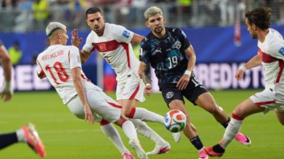 Dünya Kupası'nda Türkiye, Paraguay'a 1-0 yenildi