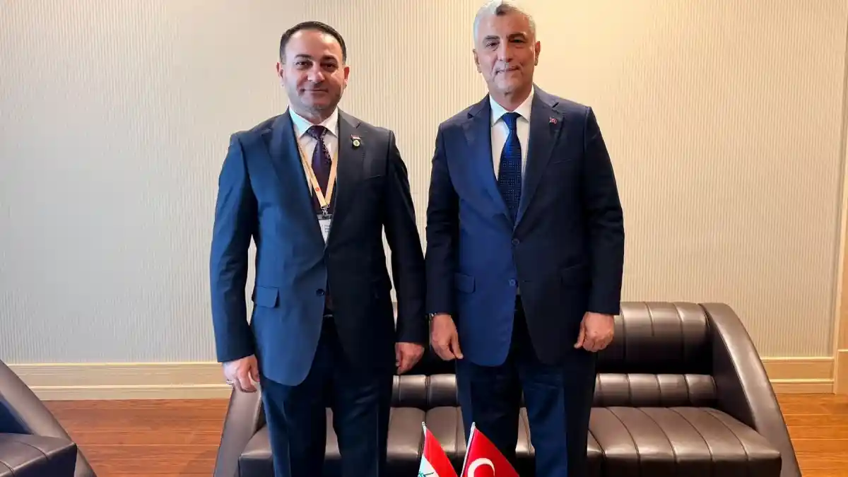 Ticaret Bakanı Ömer Bolat, Irak Ticaret Bakanı Mustafa Nizar Cuma ile görüştü