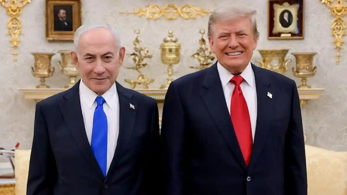 İran Savaşı sonrası ilk görüşme: Donald Trump ve Binyamin Netanyahu Beyaz Saray'da bir araya geldi