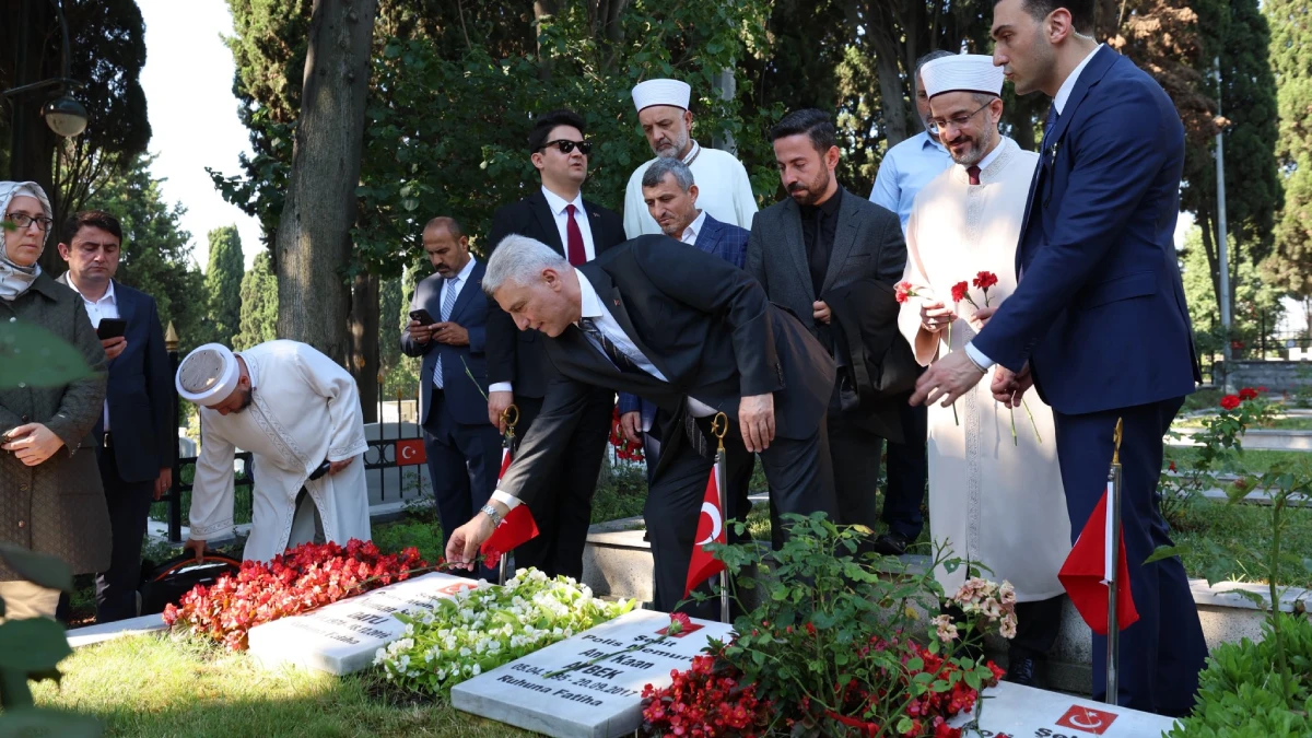 Bolat: 15 Temmuz destanının 10. yılında şehitlerimizi yad ettik