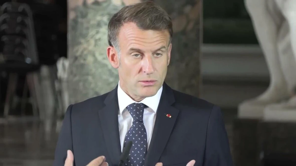 Macron'dan Çin çıkışı: Avrupa her gün Çin'e karşı bir milyar avro açık veriyor