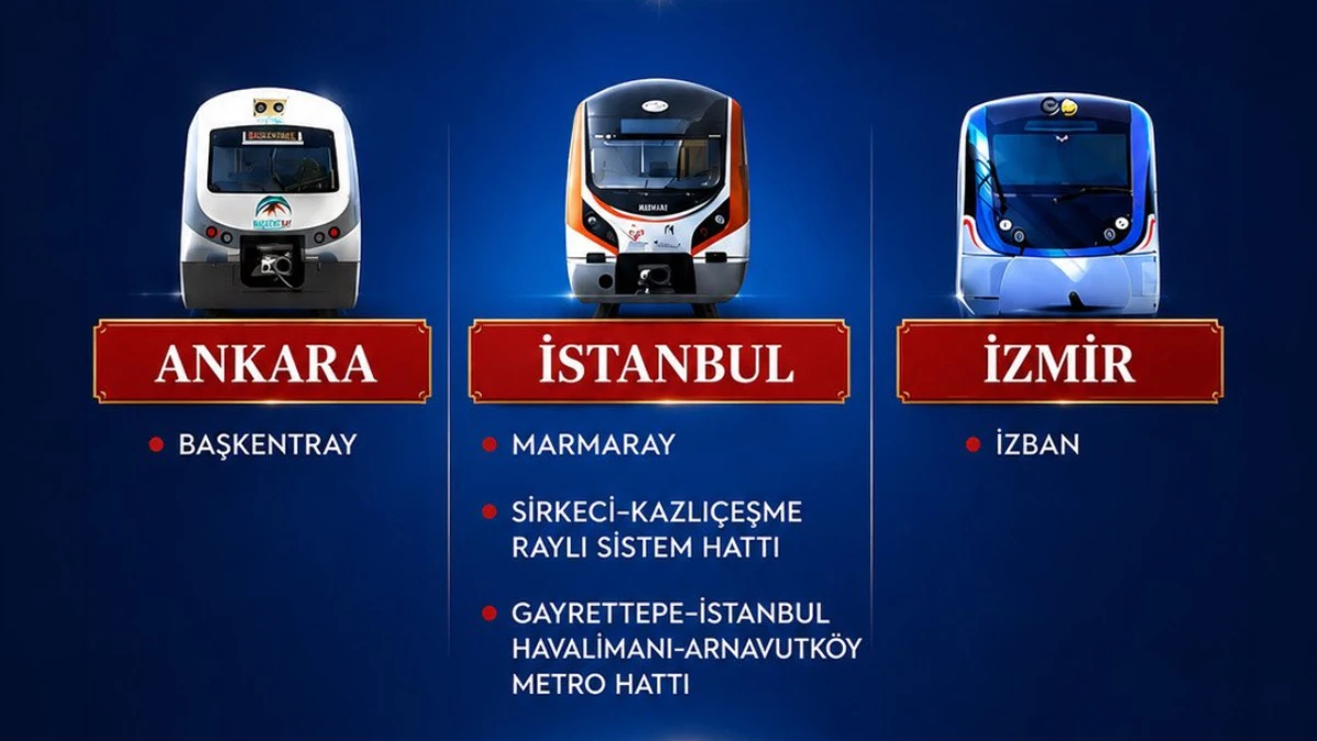 15 Temmuz’da ulaşım ücretsiz: Marmaray, Başkentray, İZBAN’da ücret alınmayacak