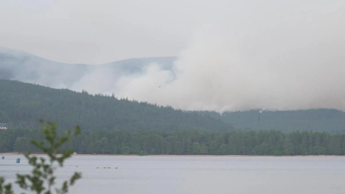 İskoçya'nın Cairngorms Milli Parkı'ndaki büyük orman yangını kontrol altına alındı