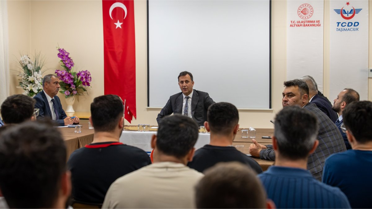 TCDD Taşımacılık Genel Müdürü Ufuk Yalçın Eskişehir'de: 232 kursiyerle buluştu