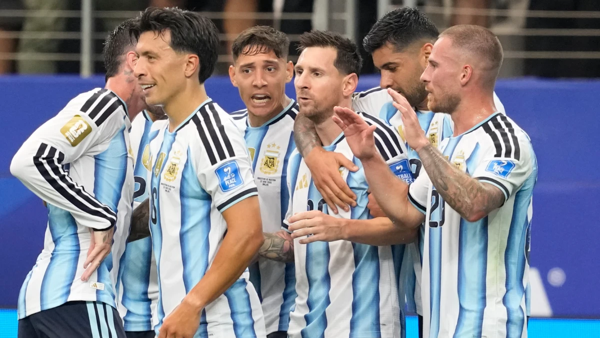 Arjantin, Messi'nin yıldızlaştığı maçta Avusturya'yı geçti
