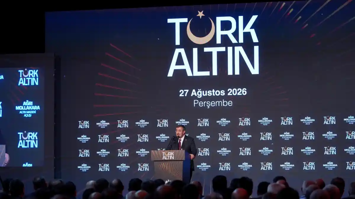 Cevdet Yılmaz Ağrı'da duyurdu: 250 milyon dolarlık altın madeni üretime başladı