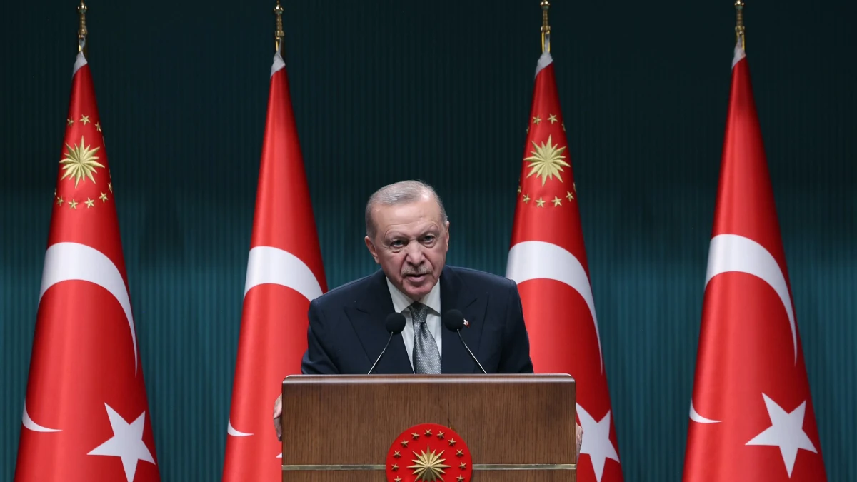 Kabine sonrası Erdoğan: İmalat sanayi için 1 trilyon liralık uygun koşullu kredi