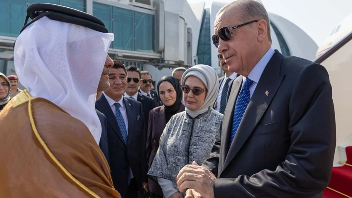 Cumhurbaşkanı Erdoğan Doha’ya ulaştı: Şeyh Hamed bin Halife Al Sani için taziye ziyareti