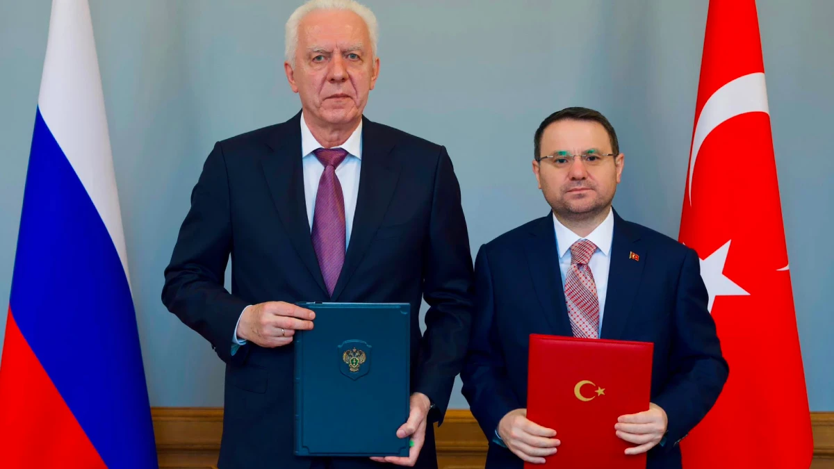 Bakan Gürlek, Rusya ile 'adli iş birliği' protokolü imzaladı: 'Can Dalton' için iade talebi yinelendi