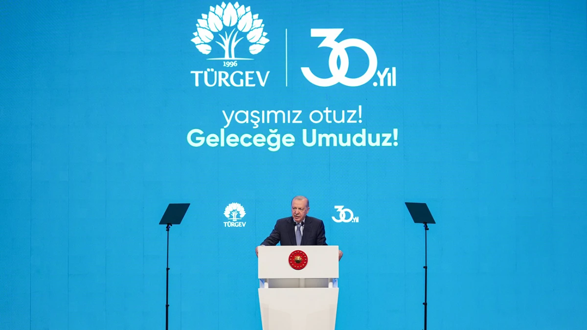 Cumhurbaşkanı Erdoğan, TÜRGEV'in 30. Yılında "Elitist Azınlık" Uyarısı Yaptı