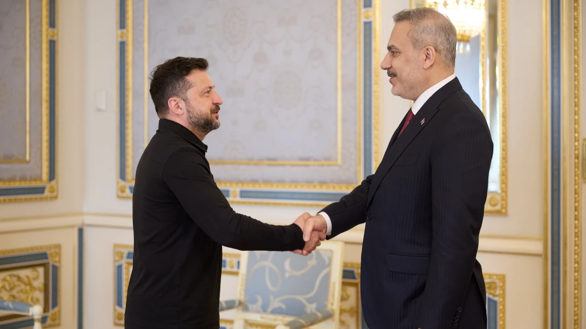 Dışişleri Bakanı Fidan’dan Ukrayna’ya stratejik ziyaret