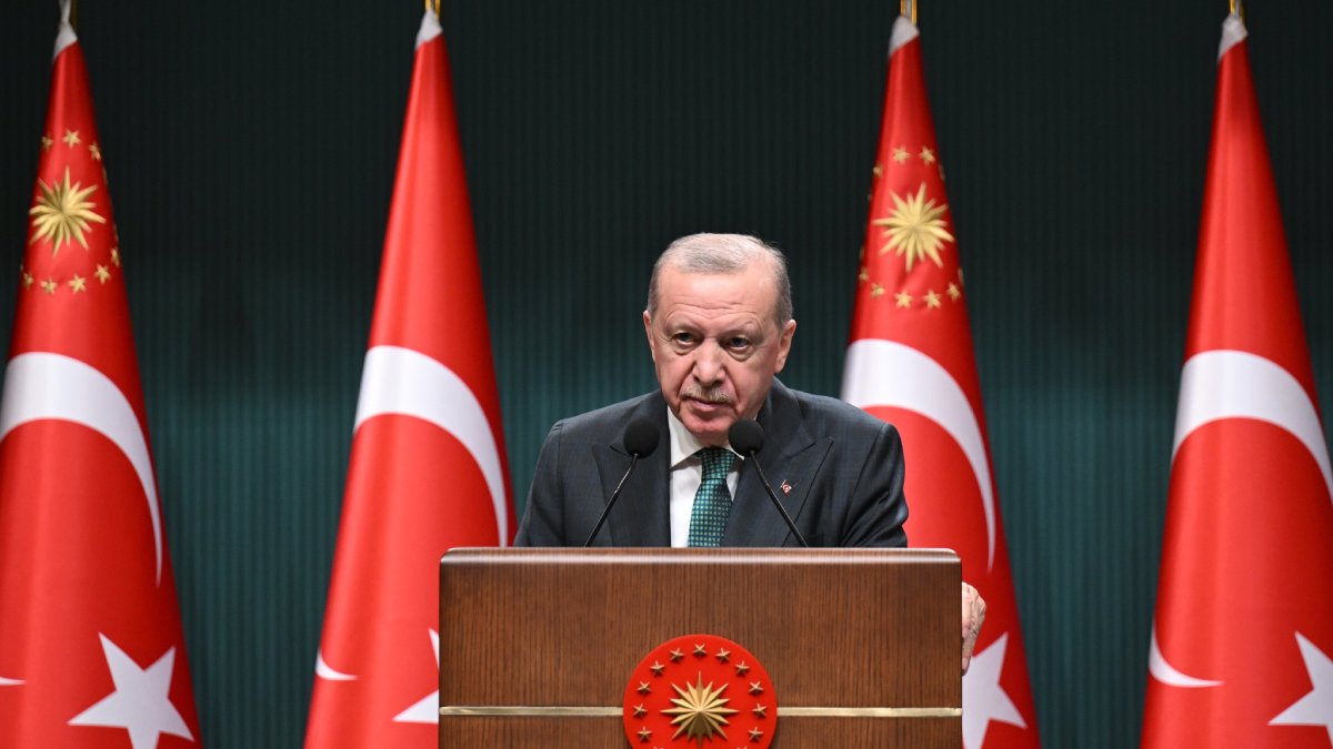 Cumhurbaşkanı Erdoğan'dan Kıbrıs mesajı: "Asla yalnız bırakmayacağız"
