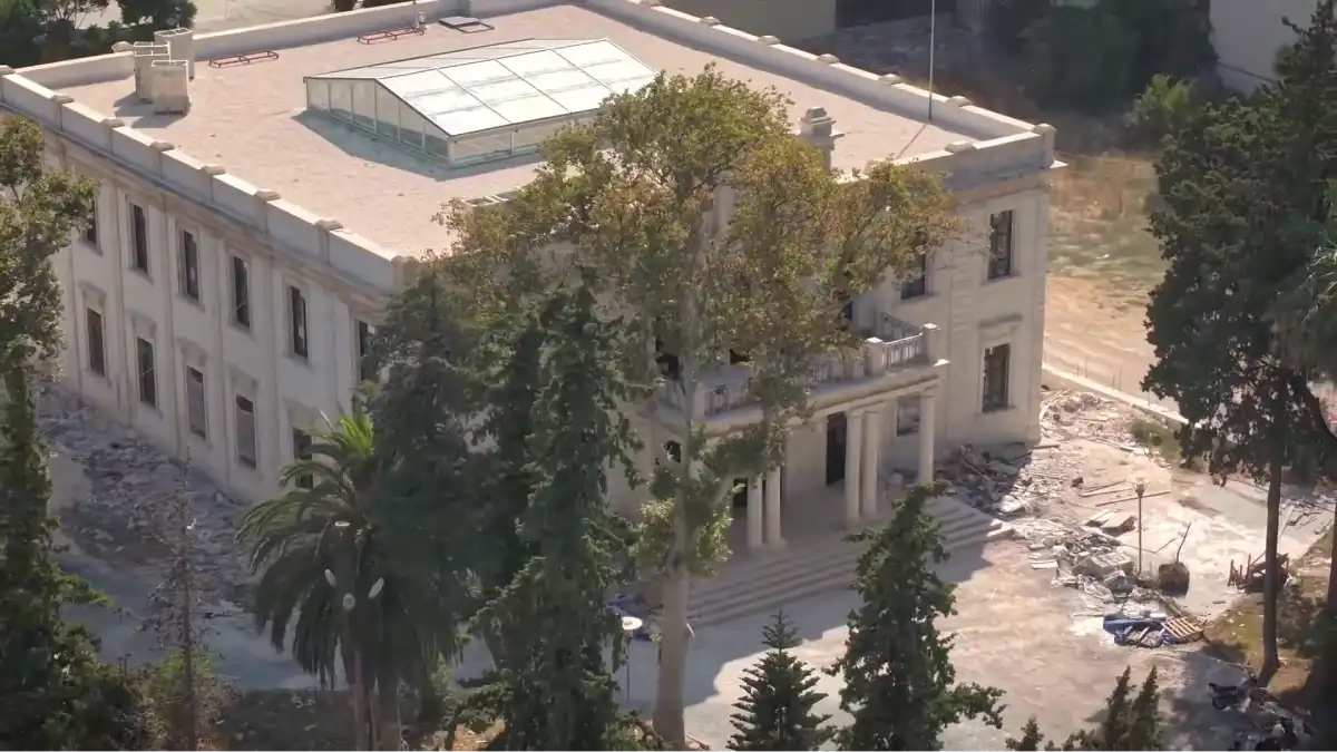 Tarihi Hatay Valilik Binası ayağa kalkıyor: Yeniden yapım çalışmalarında sona yaklaşıldı