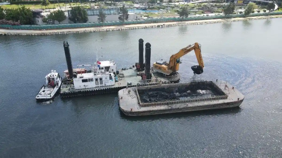 Haliç ve derelerde dip çamuru taraması sürüyor: TÜBİTAK su kalitesini düzenli izliyor