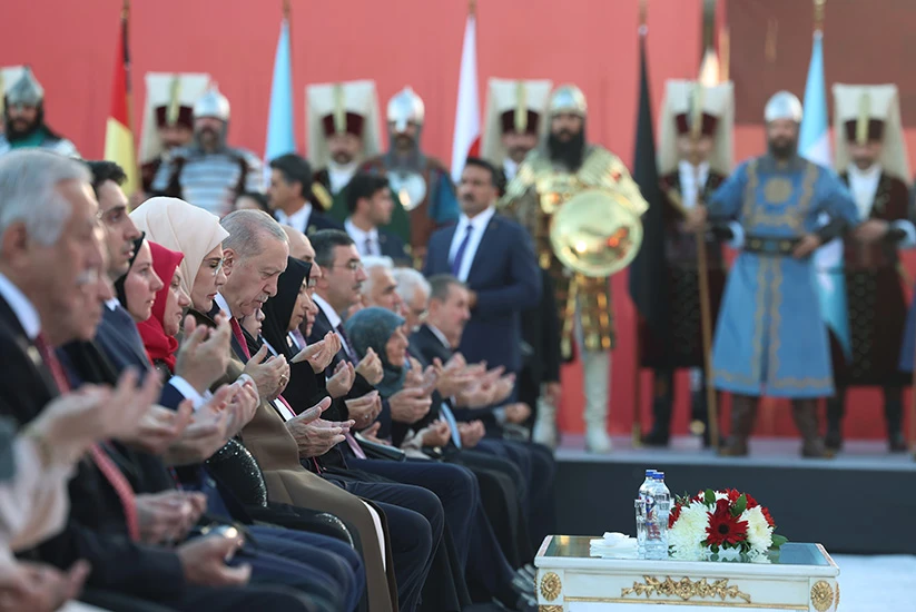 Erdoğan Başkent Millet Bahçesi'nde konuştu: Cumhur İttifakı güçlü olduğu müddetçe karanlık dönem yaşanmayacak — görsel 3