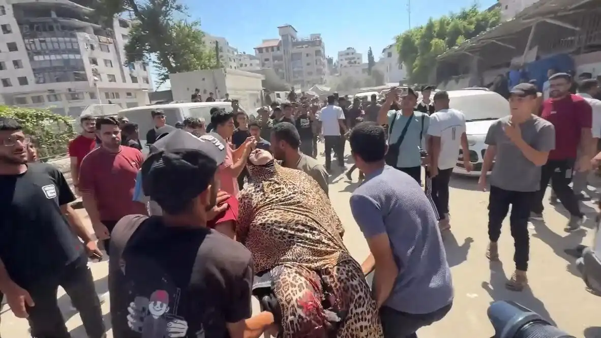 Gazze'de Polis Genel Merkezi'ne hava saldırısı: 9 ölü, 15 yaralı