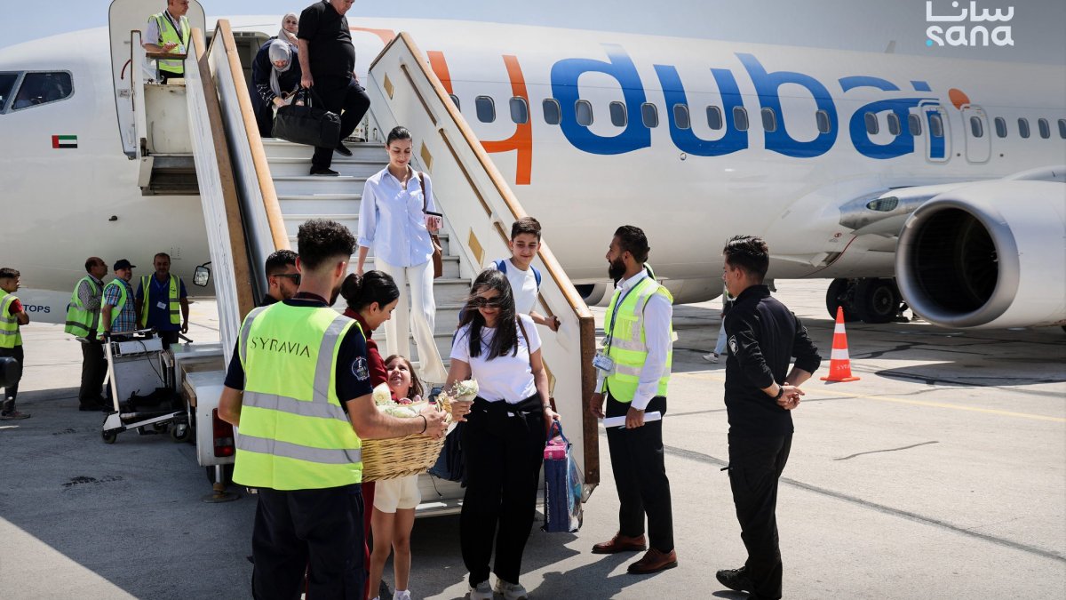 Suriye sivil havacılığında Halep-Dubai hattı resmen açıldı