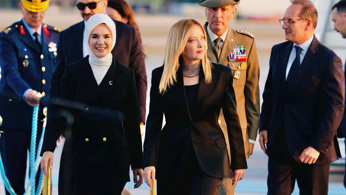 Bakan Göktaş, İtalya Başbakanı Meloni’yi Ankara’da karşıladı