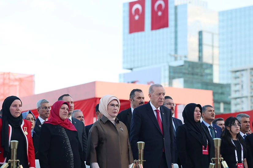 Erdoğan Başkent Millet Bahçesi'nde konuştu: Cumhur İttifakı güçlü olduğu müddetçe karanlık dönem yaşanmayacak — görsel 4