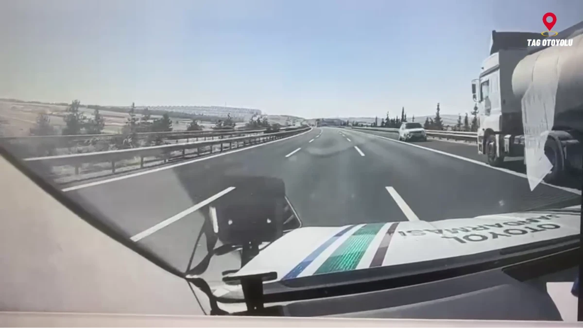 Otoyolda ters yönde giden sürücünün hem ehliyetine hem aracına el konuldu